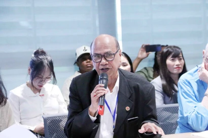 Pallab Sengupta, président du Conseil mondial de la paix. Photo: VNA