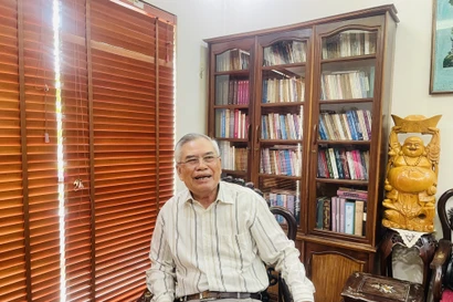 Le professeur associé et docteur Le Quy Duc, ancien directeur adjoint de l’Institut de la culture et du développement. Photo: VNA
