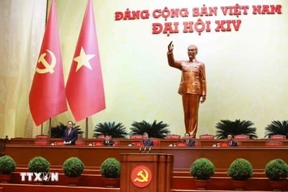 Séance préparatoire du 14ᵉ Congrès national du Parti. Photo: VNA