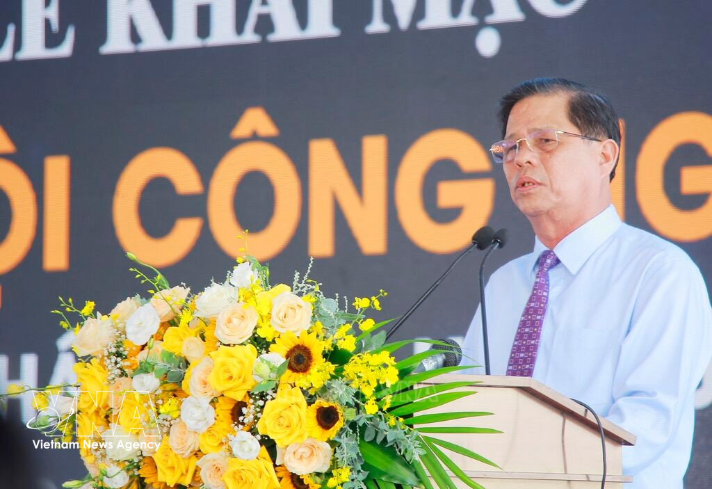 Nguyên Tân Tuân, ancien président du Comité populaire provincial de Khanh Hoa. Photo: VNA