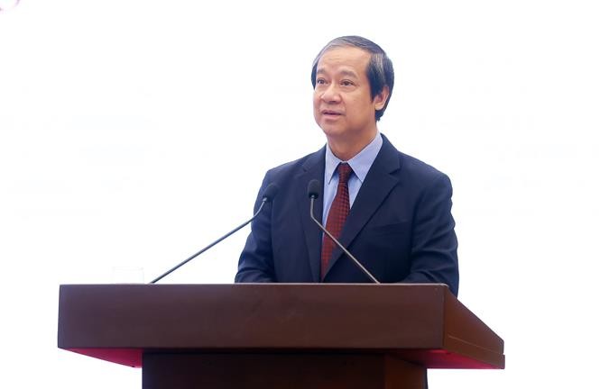 Le ministre de l’Éducation et de la Formation Nguyên Kim Son. Photo : VNA