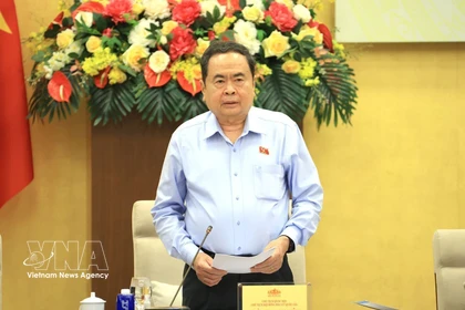 Tran Thanh Man, président de l’Assemblée nationale et président du Conseil national électoral. Photo: VNA