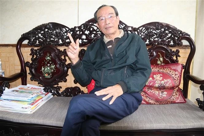 Vu Hong Thai, ancien secrétaire adjoint permanent du Comité municipal du Parti de Thai Binh (actuelle Hung Yen). Photo: VNA