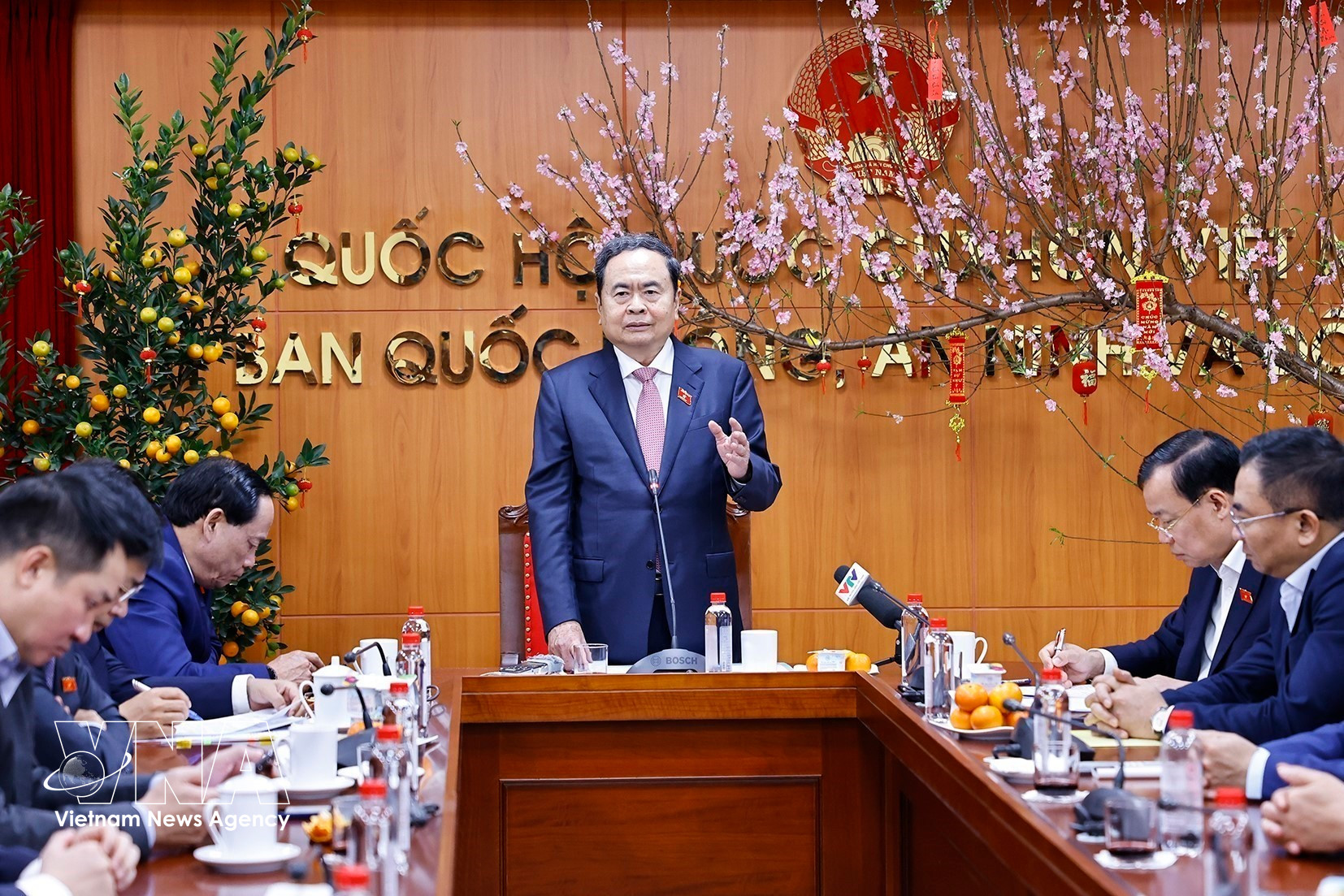 Le président de l'Assemblée nationale Trân Thanh Mân. Photo: VNA