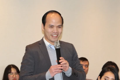 Le Dr Phung Quoc Tri, président de l’Association des intellectuels vietnamiens en Belgique et au Grand-Duché de Luxembourg (ViLaB). Photo: VNA