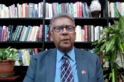 Philip Fernandez, membre du Parti communiste du Canada (marxiste-léniniste). Photo: VNA