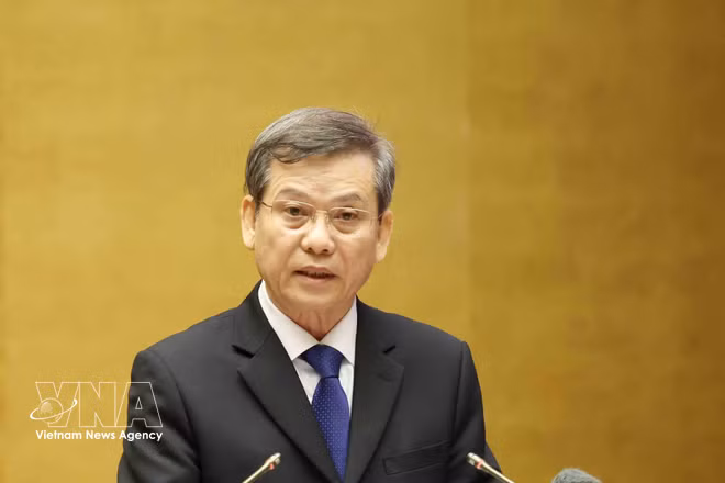 Le Minh Tri, membre du Bureau politique, secrétaire du Comité central et chef de la Commission centrale des affaires intérieures. Photo: VNA