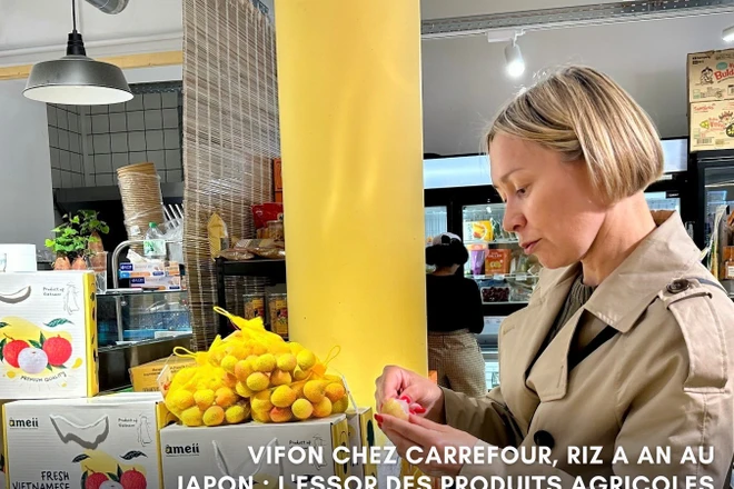 VIFON chez Carrefour, riz A An au Japon : l'essor des produits agricoles vietnamiens à l'export