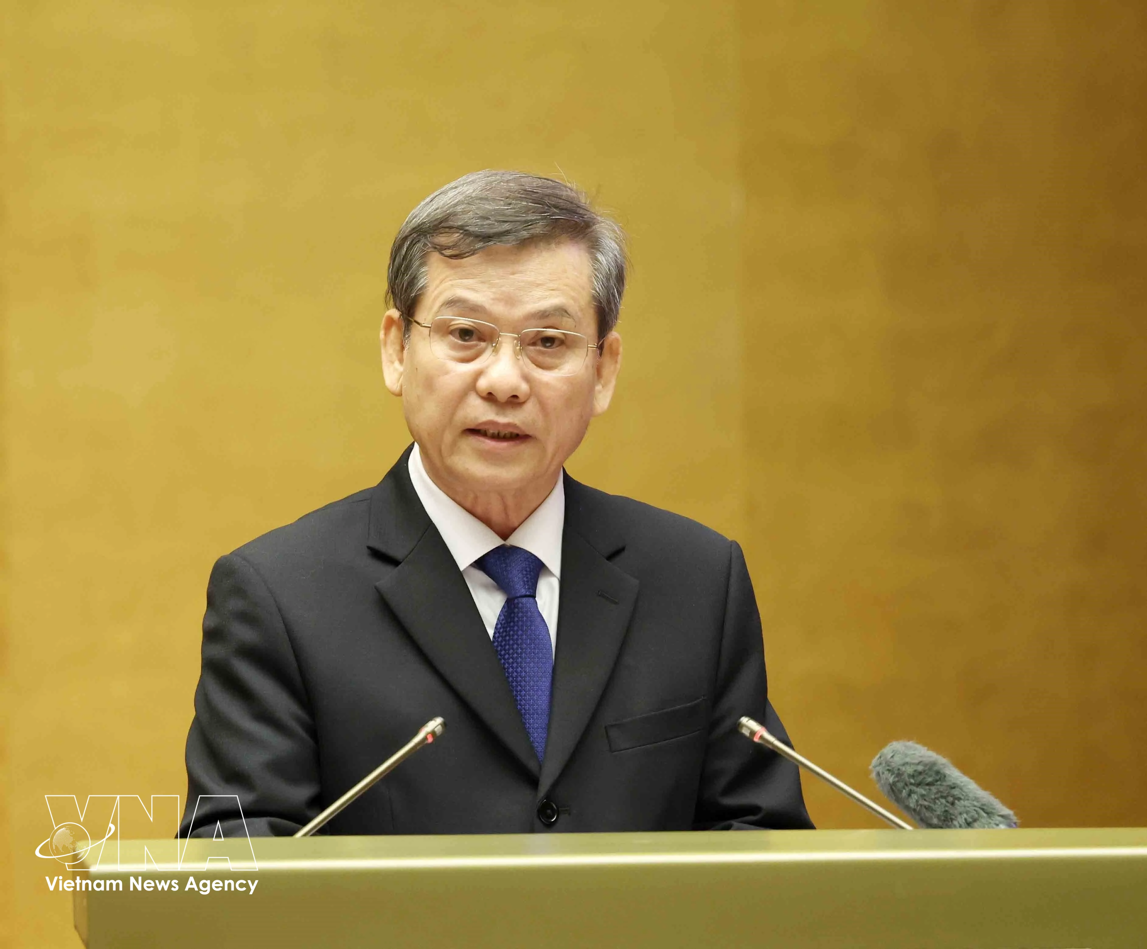 Le Minh Tri, membre du Bureau politique, secrétaire du Comité central et chef de la Commission centrale des affaires intérieures. Photo: VNA