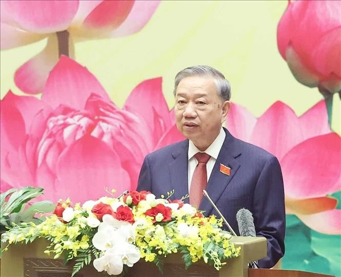 Secrétaire général du Comité central du Parti communiste du Vietnam, Tô Lâm. Photo: VNA