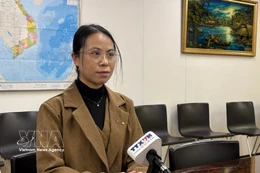 Do Thi Minh Phuong, secrétaire générale de l’Union des associations des Vietnamiens au Japon. Photo: VNA