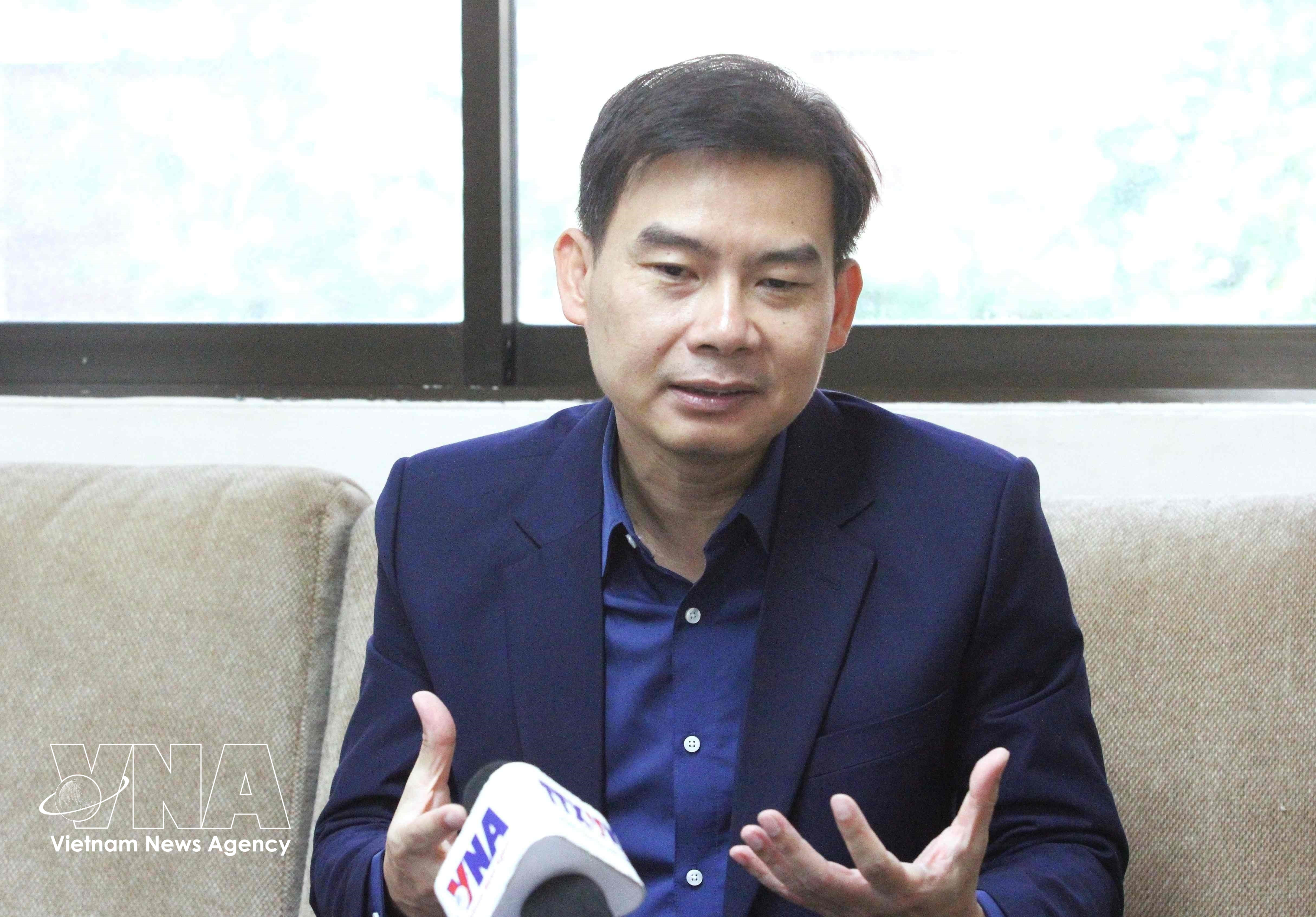 Le Dr Chheang Vannarith, secrétaire général adjoint et chef du groupe consultatif de l’Assemblée nationale du Cambodge. Photo : VNA