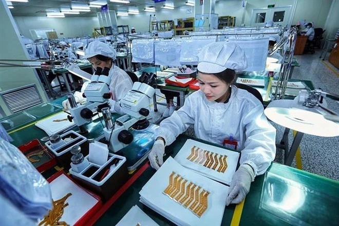Le passage d’un modèle de croissance fondé sur la main-d’œuvre bon marché et l’exploitation des ressources naturelles vers un développement reposant sur les sciences, les technologies et l’innovation constitue aujourd’hui un nouvel élan pour la croissance économique de Dông Nai comme pour l’ensemble du pays. Photo: VNA