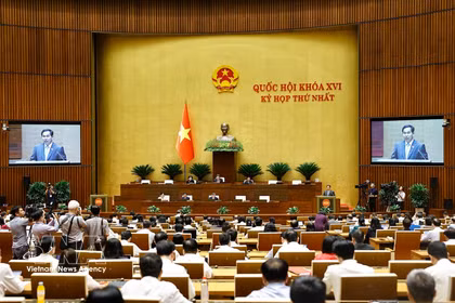 Les députés examinent la création de la ville de Dông Nai relevant du ressort central. Photo: VNA